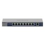 NETGEAR GS108MX-100EUS switch di rete Non gestito L2 Gigabit Ethernet (10/100/1000) Montaggio da desktop/parete