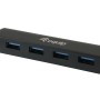 Equip 128953 hub di interfaccia USB 3.2 Gen 1 (3.1 Gen 1) Type-A 5000 Mbit/s Nero