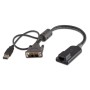 Vertiv Avocent MPUIQ-VMCDV cavo per tastiera, video e mouse Nero 0,3556 m