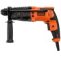 Black & Decker BEHS01K-QS trapano 1600 Giri/min SDS-plus Nero, Arancione