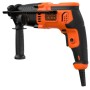 Black & Decker BEHS01K-QS trapano 1600 Giri/min SDS-plus Nero, Arancione