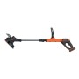 Black & Decker STC1820EPC-QW 28 cm 18 W Batteria Nero, Arancione