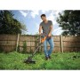 Black & Decker STC1820EPC-QW 28 cm 18 W Batteria Nero, Arancione