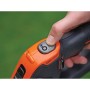 Black & Decker STC1820EPC-QW 28 cm 18 W Batteria Nero, Arancione