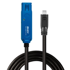 Lindy 43381 cavo USB USB 3.2 Gen 1 (3.1 Gen 1) 8 m USB C USB A Nero, Blu (LINDY43381)