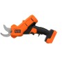 Black & Decker Akku-Gartenschere 18V/2.0Ah BCPP18D1 Cesoia elettrica (BCPP18D1-QW)