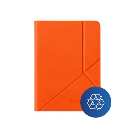Rakuten Kobo Clara 2E Sleepcover custodia per e-book reader 15,2 cm (6") Custodia a libro Arancione (N506-AC-RO-E-PU)