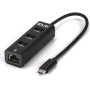 CLUB3D CSV-1549 hub di interfaccia USB tipo-C 5000 Mbit/s Nero