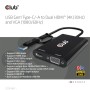 CLUB3D CSV-1611 adattatore grafico USB 3840 x 2160 Pixel Nero