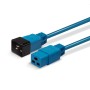 Lindy 30122 cavo di alimentazione Blu 3 m Accoppiatore C19 Accoppiatore C20 (LINDY30122)