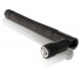 DeLOCK WLAN antenna SMA w/ flexible joint antenna di rete 2 dBi (88339)