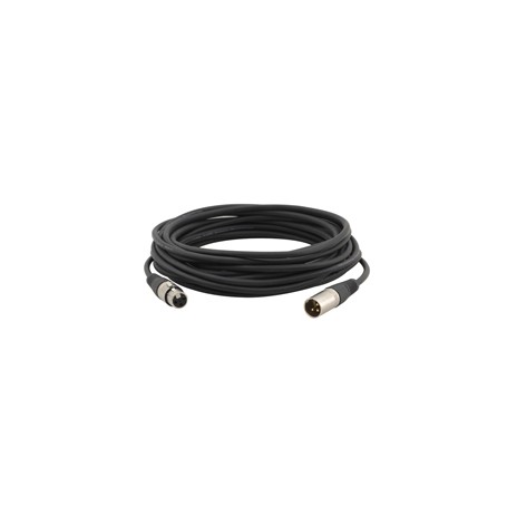 Kramer Electronics XLR Quad Style, 3.0m cavo audio 3 m XLR (3-pin) Nero (C-XLQM/XLQF-10)