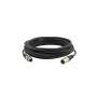 Kramer Electronics XLR Quad Style, 3.0m cavo audio 3 m XLR (3-pin) Nero (C-XLQM/XLQF-10)