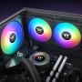 Thermaltake CT120 EX ARGB Case per computer Ventilatore 12 cm Nero, Bianco 3 pz (CL-F181-PL12SW-A)