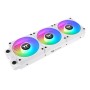 Thermaltake CL-F190-PL12SW-A sistema di raffreddamento per computer Case per computer Ventilatore 12 cm Bianco 3 pz