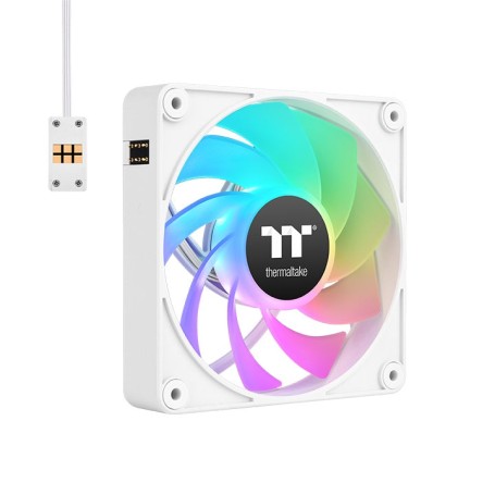 Thermaltake CL-F195-PL14SW-A sistema di raffreddamento per computer Case per computer Ventilatore 14 cm Bianco 3 pz