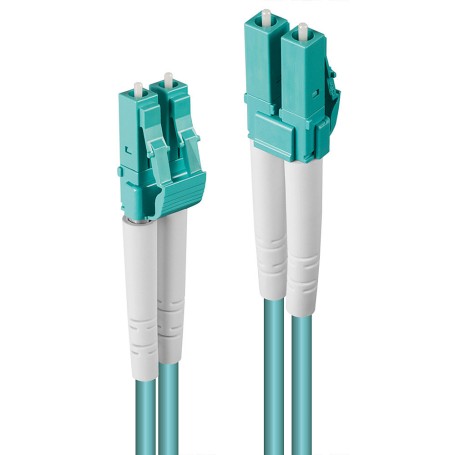 Lindy 46372 cavo a fibre ottiche 3 m LC OM3 Turchese (LINDY46372)
