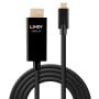 Lindy 43293 cavo e adattatore video 3 m USB tipo-C HDMI tipo A (Standard) Nero