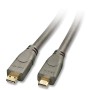 Lindy HDMI Micro-D - HDMI Micro-D, 3m cavo HDMI HDMI tipo D (Micro) Nero (LINDY41364)