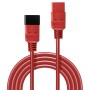 Lindy 30125 cavo di alimentazione Nero, Rosso 3 m Accoppiatore C20 Accoppiatore C19 (LINDY30125)