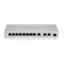 Zyxel XGS1250-12 Gestito 10G Ethernet (100/1000/10000) Grigio (XGS1250-12-ZZ0101F)