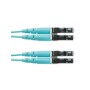Panduit 3m LC - LC OM3 cavo a fibre ottiche Blu (FX2ELLNLNSNM003)
