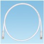 Panduit Copper Patch Cord, Category 6, Off White UTP Cable, 3 Meters cavo di rete Bianco 3 m (UTPSP3MY)