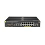 HPE Aruba 2930F 12G PoE+ 2G/2SFP+ Gestito L3 Gigabit Ethernet (10/100/1000) Supporto Power over Ethernet (PoE) 1U Nero (JL693AR#ABB)