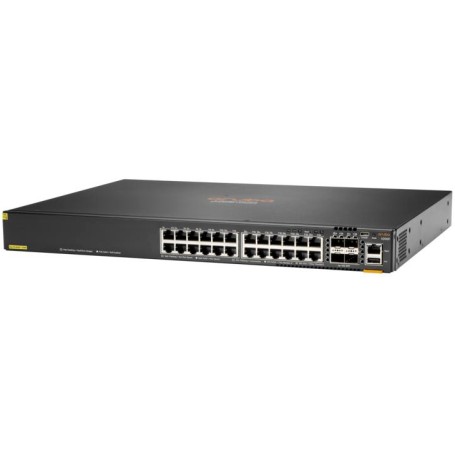 HPE Aruba Networking CX 6200F 24G 4SFP Gestito L3 Gigabit Ethernet (10/100/1000) 1U (S0M81A#ABB)