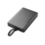 Intenso Powerbank MC10000 con cavo USB-C integrato e retro magnetico, 10.000 mAh, 20 Watt (7340034)