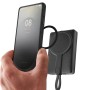 Intenso Powerbank MC10000 con cavo USB-C integrato e retro magnetico, 10.000 mAh, 20 Watt (7340034)