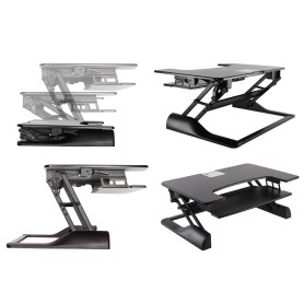 Neomounts by Newstar Postazione di lavoro per rimanere in piedi o seduto (NS-WS100BLACK)