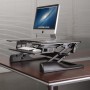 Neomounts by Newstar Postazione di lavoro per rimanere in piedi o seduto (NS-WS100BLACK)