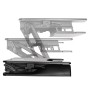 Neomounts by Newstar Postazione di lavoro per rimanere in piedi o seduto (NS-WS100BLACK)