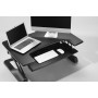 Neomounts by Newstar Postazione di lavoro per rimanere in piedi o seduto (NS-WS100BLACK)