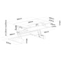 Neomounts by Newstar Postazione di lavoro per rimanere in piedi o seduto (NS-WS100BLACK)