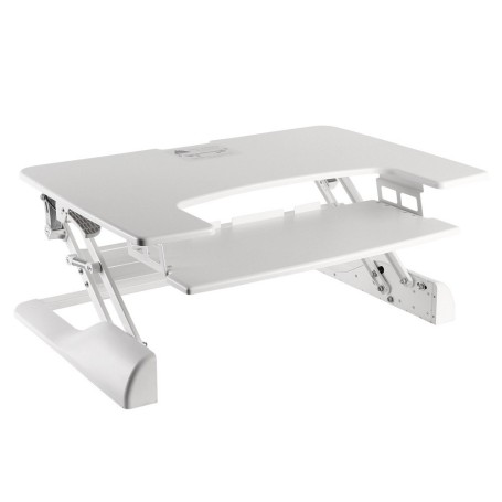Neomounts by Newstar Postazione di lavoro per rimanere in piedi o seduto (NS-WS100WHITE)