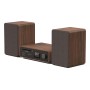 Pure Micro HiFi Classic Stereo Microsistema audio per la casa 50 W Nero, Noce (252808)