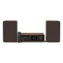 Pure Micro HiFi Classic Stereo Microsistema audio per la casa 50 W Nero, Noce (252808)