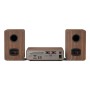 Pure Micro HiFi Classic Stereo Microsistema audio per la casa 50 W Nero, Noce (252808)