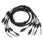 Vertiv Avocent CBL0124 cavo per tastiera, video e mouse Nero 1,8 m (CBL0124)