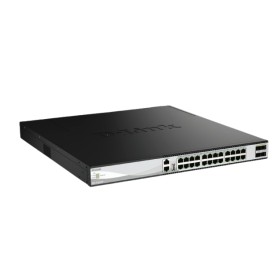 D-Link DXS-3130-28P switch di rete Gestito L3 10G Ethernet (100/1000/10000) Supporto Power over Ethernet (PoE) Nero