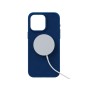 Njord byELEMENTS Suede MagSafe custodia per cellulare 17 cm (6.7") Cover Blu (NA54SU01)