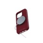 Njord byELEMENTS Suede MagSafe custodia per cellulare 15,5 cm (6.1") Cover Rosso (NA53SU11)