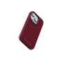Njord byELEMENTS Suede MagSafe custodia per cellulare 15,5 cm (6.1") Cover Rosso (NA53SU11)