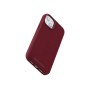 Njord byELEMENTS Suede MagSafe custodia per cellulare 17 cm (6.7") Cover Rosso (NA52SU11)