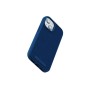 Njord byELEMENTS Suede MagSafe custodia per cellulare 15,5 cm (6.1") Cover Blu (NA51SU01)