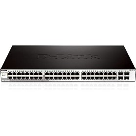 D-LINK SWITCH 48-PORT 10/100/1000BASE-T + 4-PORT 1 GBPS SFP PORTS METRO ETHERNET SWITCH (DGS-1210-52/ME)