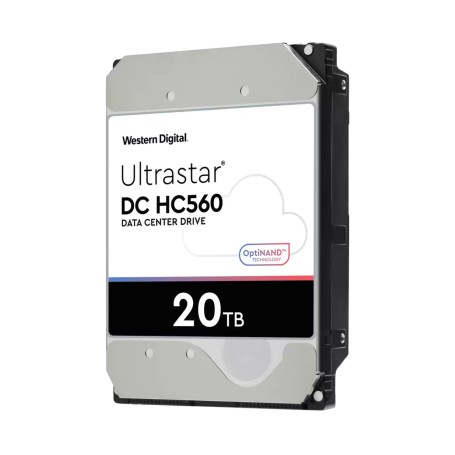 Western Digital Ultrastar DC HC560 disco rigido interno 20 TB 7200 Giri/min 3.5" SAS (0F38652)