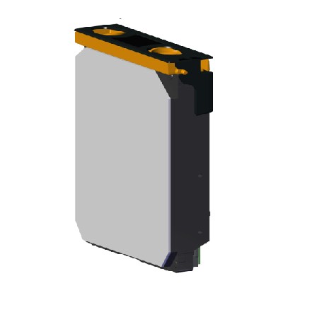 Western Digital 1EX2478 contenitore di unità di archiviazione Custodia per Disco Rigido (HDD) Nero, Grigio, Arancione 3.5"